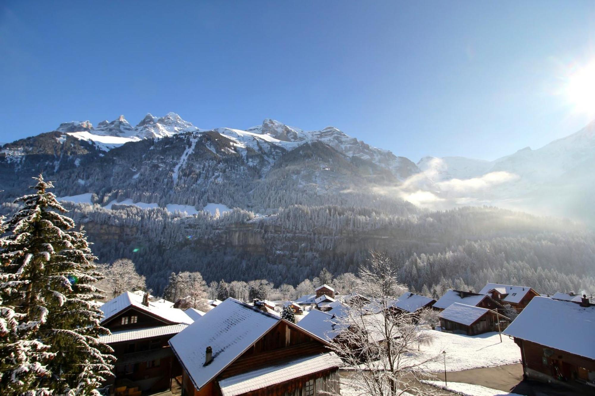 Ravines 45 Cocoon, Cozy & Chic Apartment Champery Exterior photo