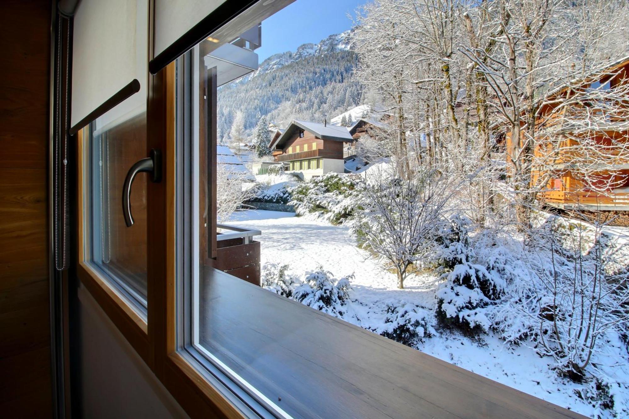 Ravines 45 Cocoon, Cozy & Chic Apartment Champery Exterior photo